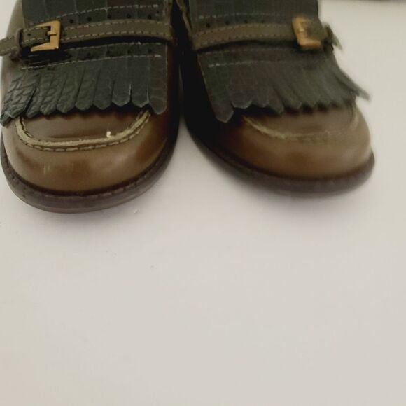 Franco Sarto Brown Croc Leather Slide On Mule Size 8 - Picture 7 of 16